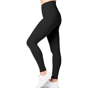 Satina Leggings Plus Size full length black